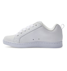 Court Graffik Shoes - White/M Silver | DC Shoes