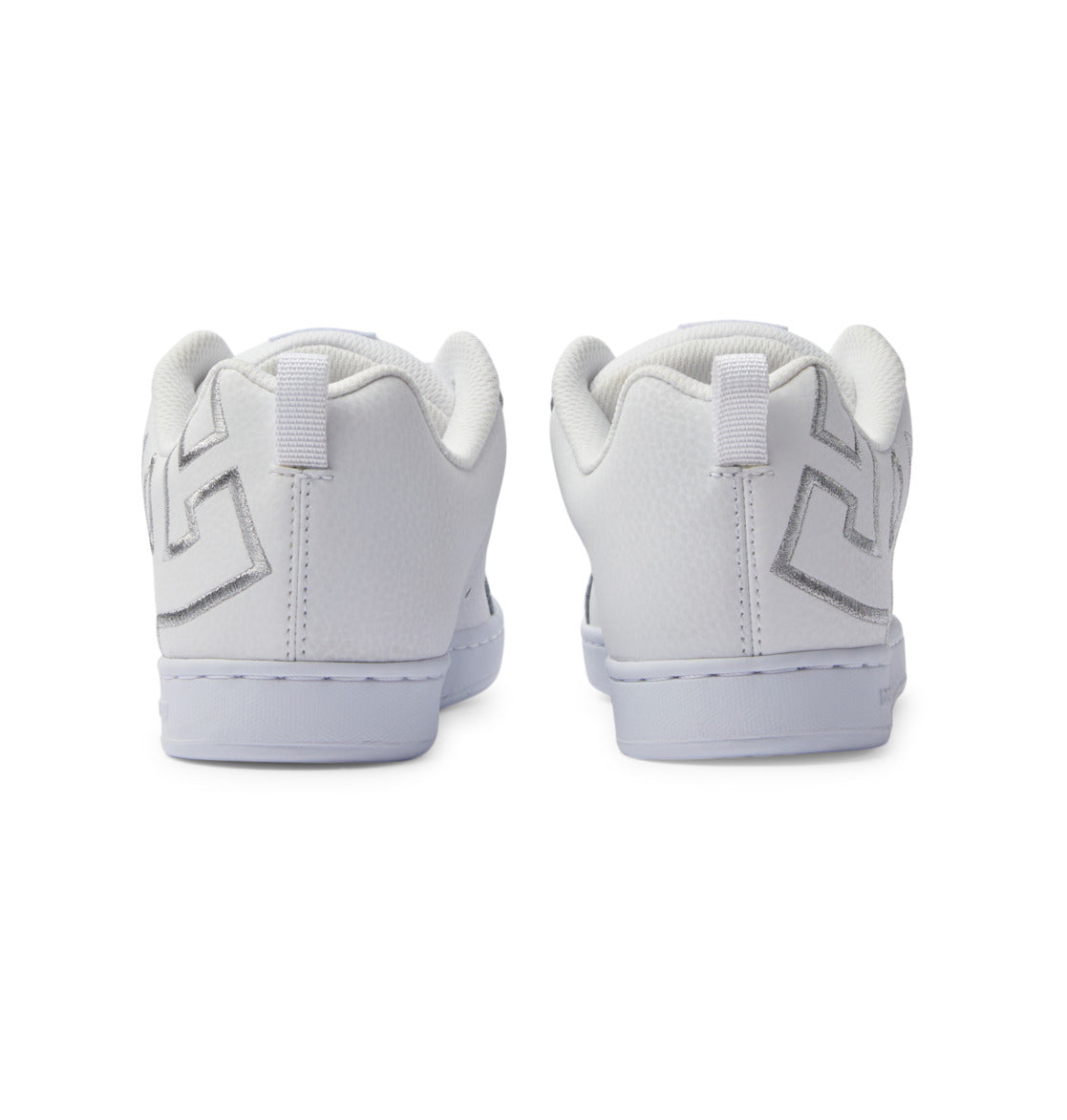 Court Graffik Shoes - White/M Silver | DC Shoes