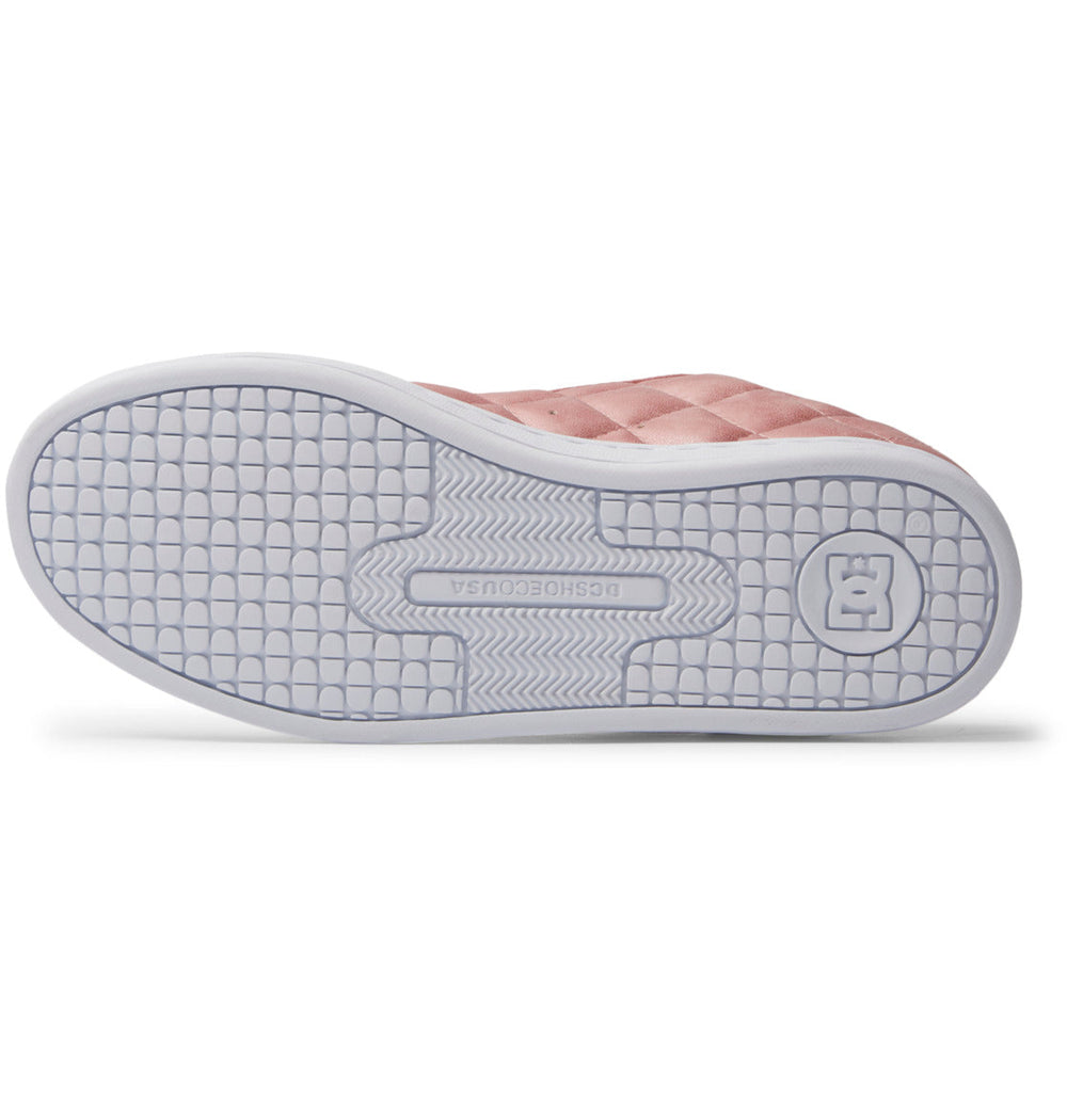 Court Graffik SE Shoes - Pink With Silver | DC Shoes