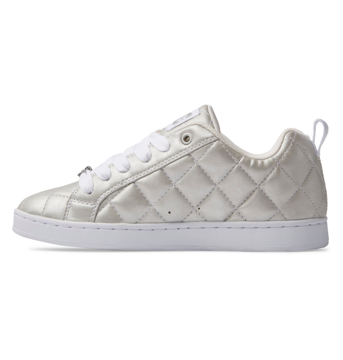 Court Graffik SE Shoes - White/Rainbow Sparkle | DC Shoes