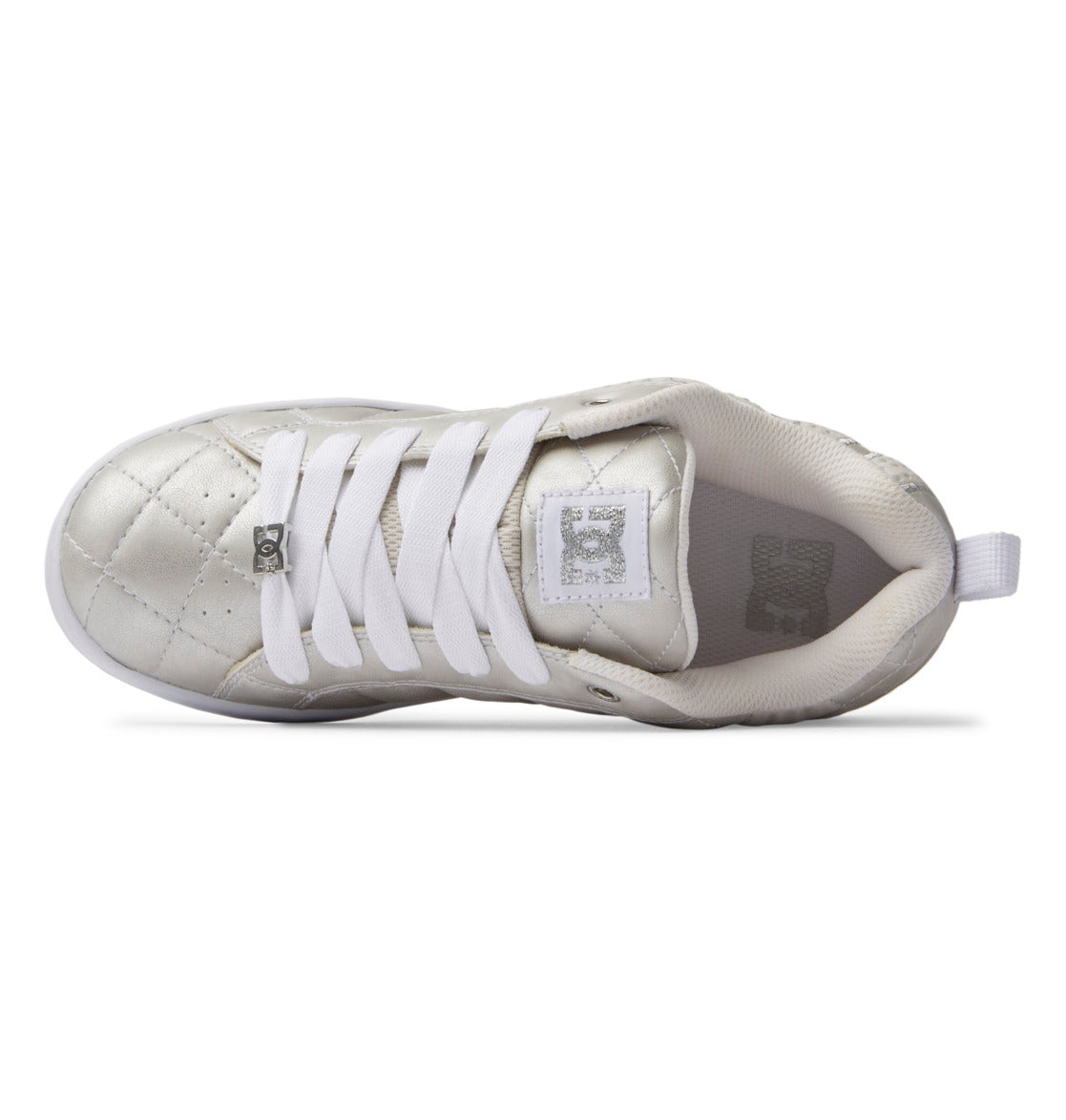 Court Graffik SE Shoes - White/Rainbow Sparkle | DC Shoes