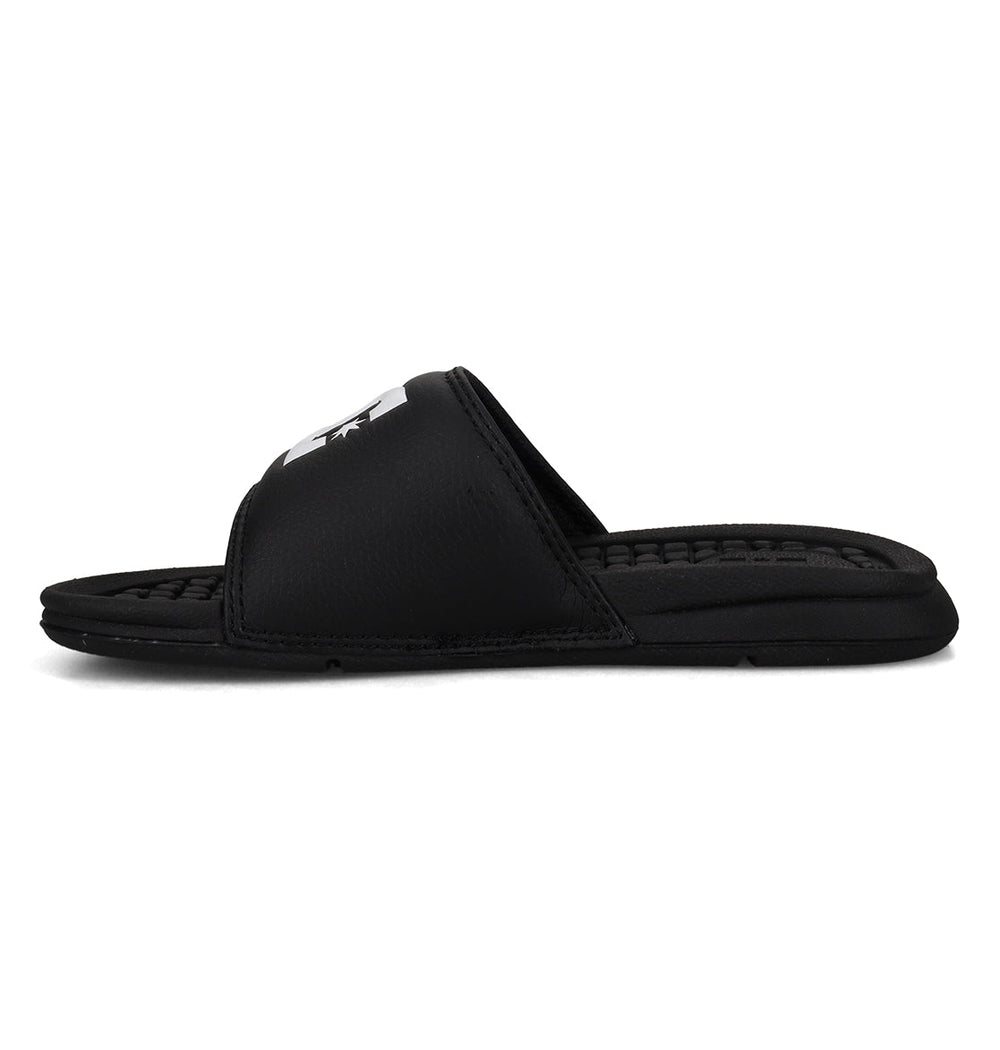 Bolsa Slides - Black/White | DC Shoes