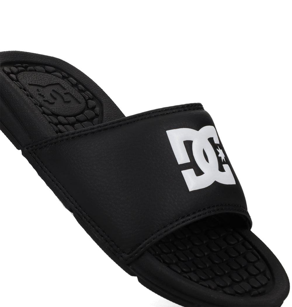 Bolsa Slides - Black/White | DC Shoes