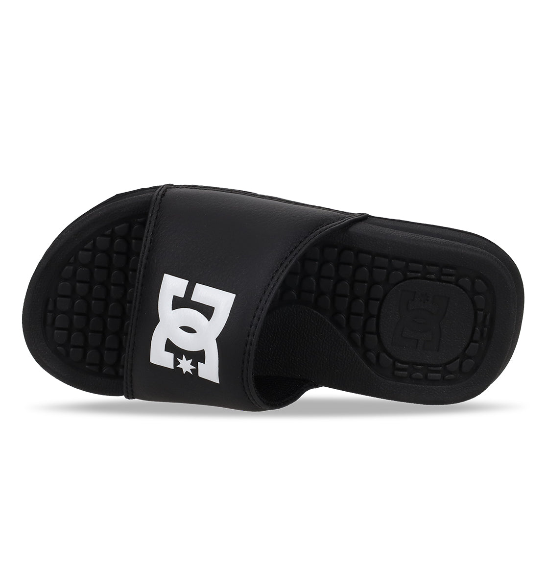 Bolsa Slides - Black/White | DC Shoes