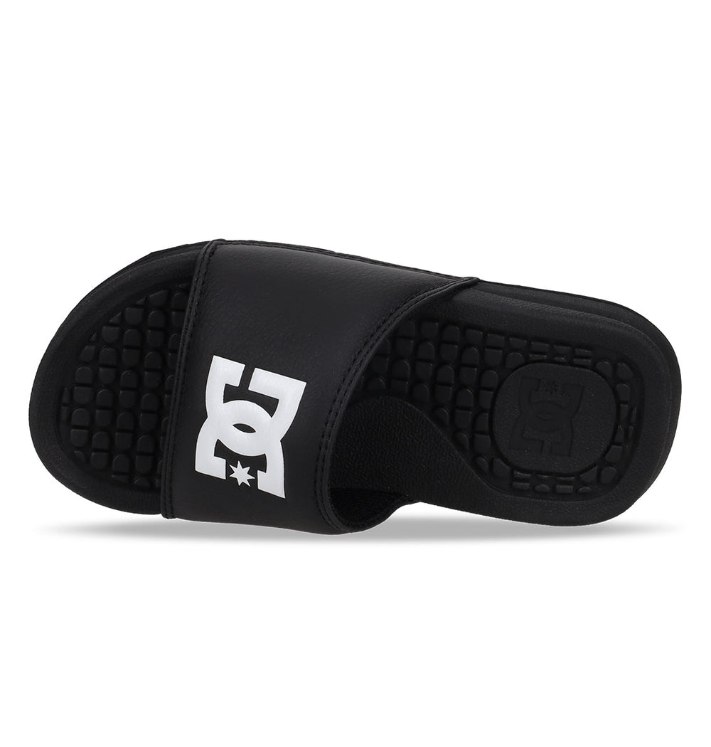 Bolsa Slides - Black/White | DC Shoes