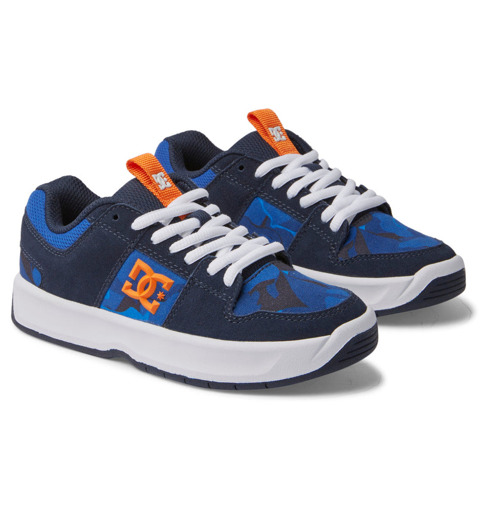 Lynx Zero Shoes - Shady Blue/Orange | DC Shoes