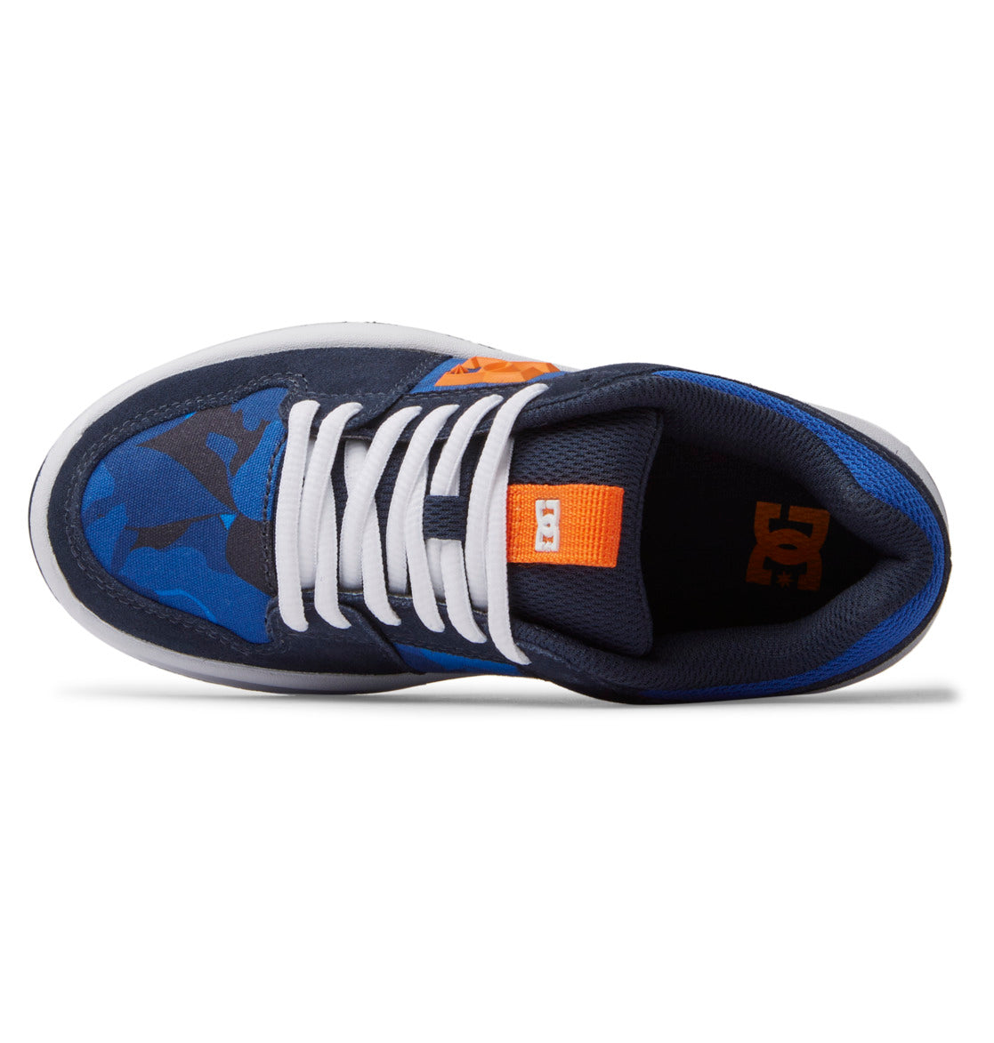 Lynx Zero Shoes - Shady Blue/Orange | DC Shoes