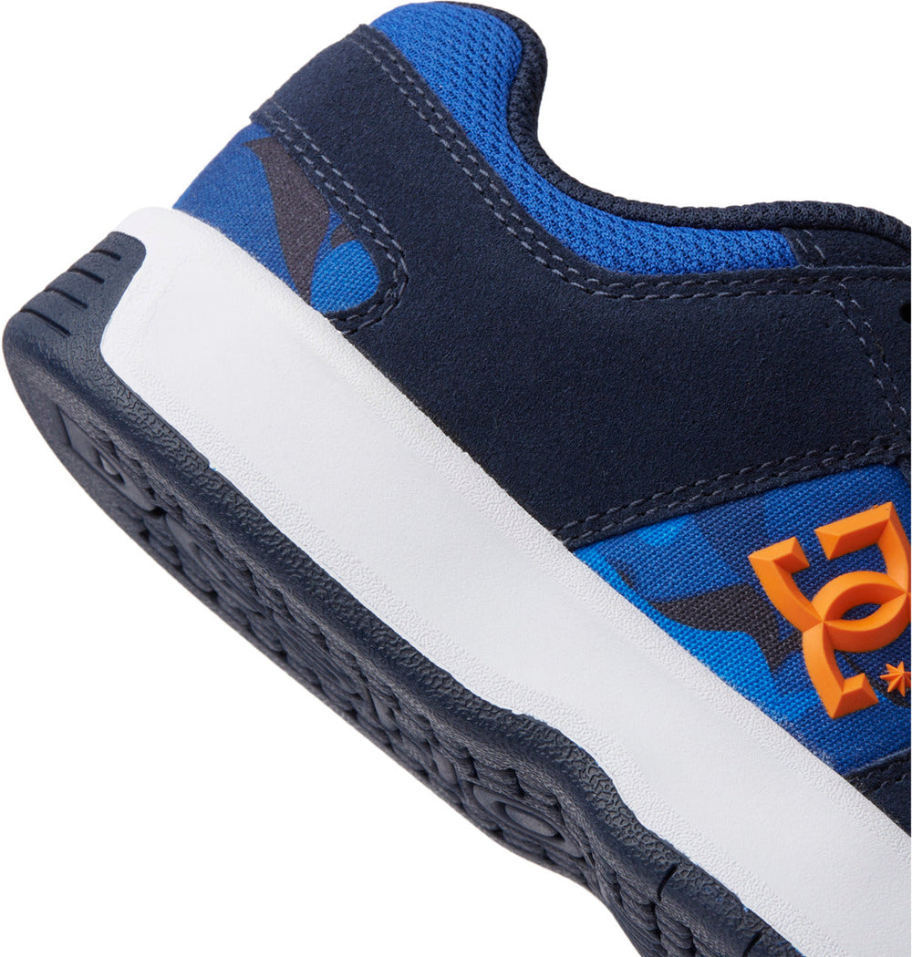 Lynx Zero Shoes - Shady Blue/Orange | DC Shoes