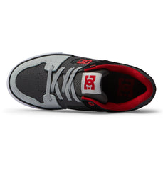 Pure Elastic Lace Shoes - Red/Heather Grey | DC Shoes