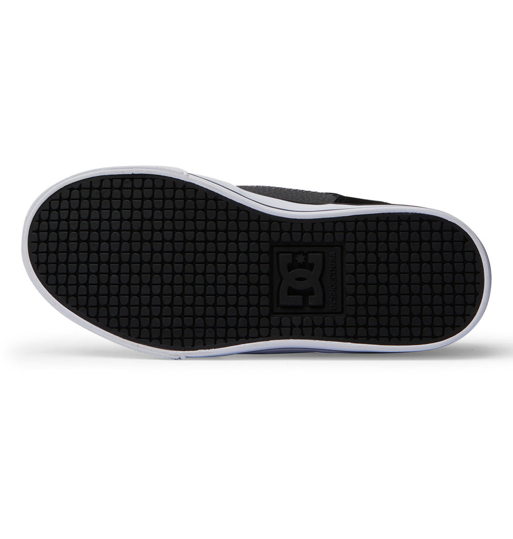 Pure Elastic Lace Shoes - Red/Heather Grey | DC Shoes