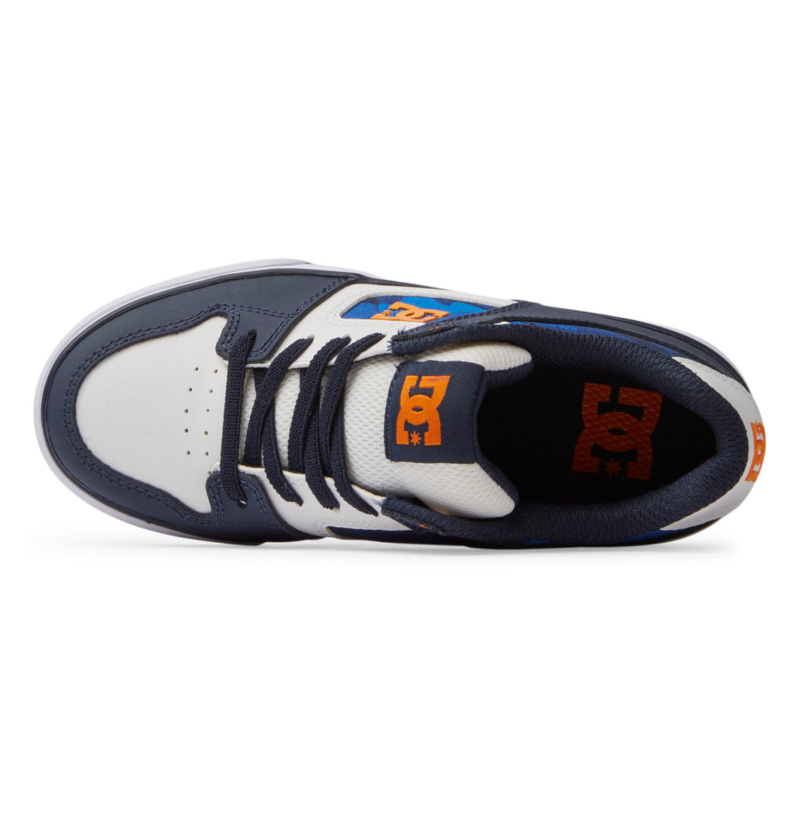 Pure Elastic Lace Shoes - Shady Blue/Orange | DC Shoes