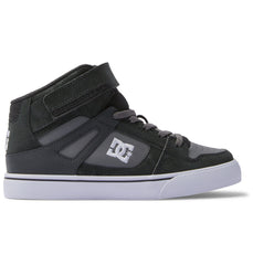 Pure High Elastic Lace High-Top Shoes - Anthracite/Black | DC Shoes
