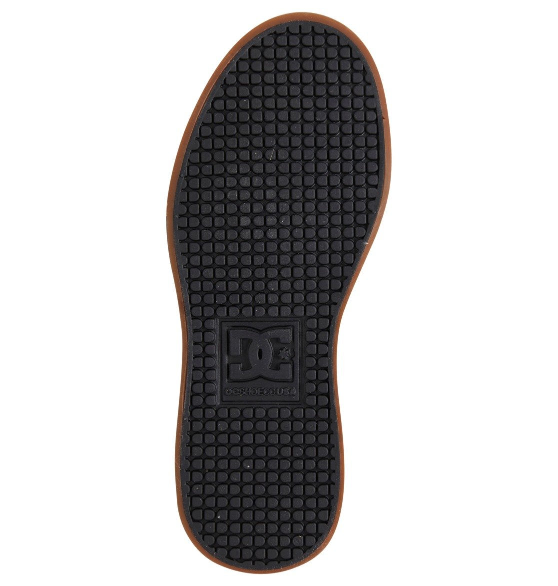 Pure High Elastic Lace High-Top Shoes - Black/Gum | DC Shoes