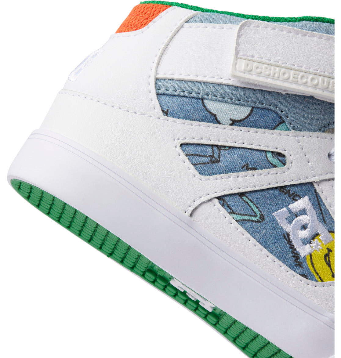 Pure High Elastic Lace High-Top Shoes - Heather Dark Denim | DC Shoes