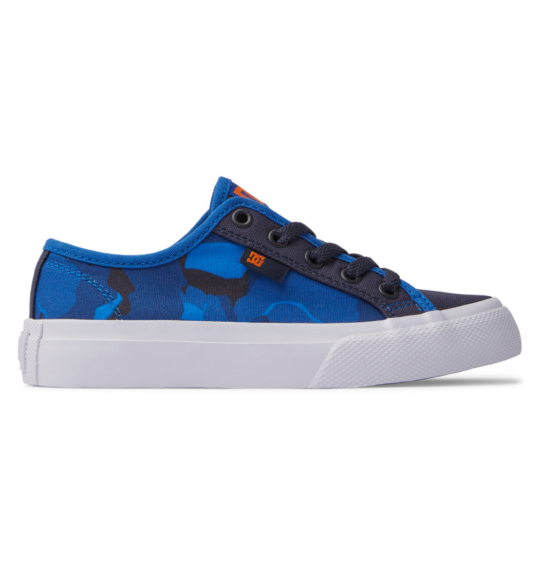 Manual Shoes - Shady Blue/Orange | DC Shoes