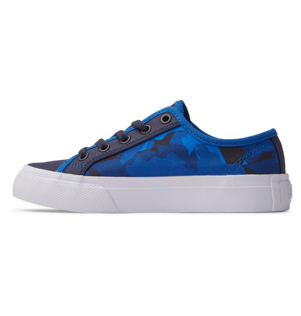 Manual Shoes - Shady Blue/Orange | DC Shoes