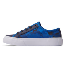 Manual Shoes - Shady Blue/Orange | DC Shoes