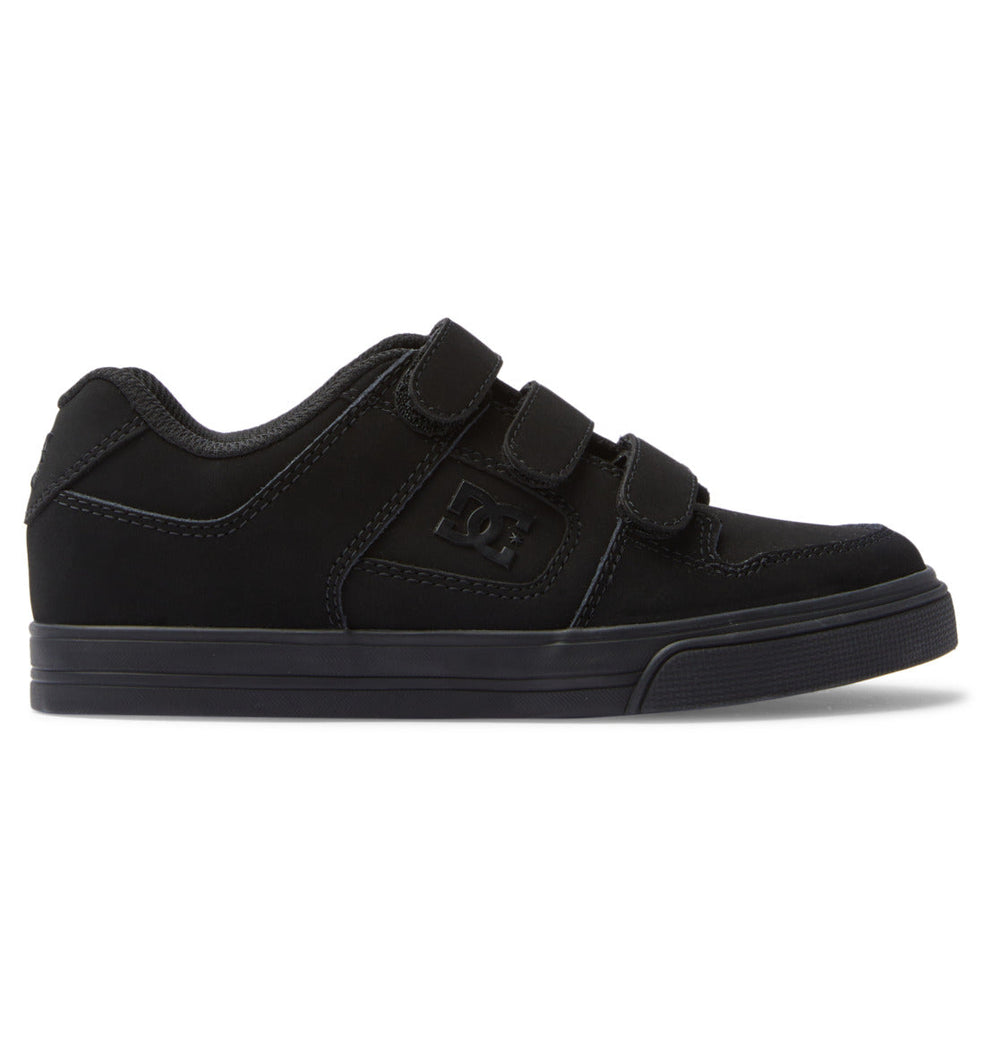 Pure Velcro Shoes - Black/Black/Black | DC Shoes