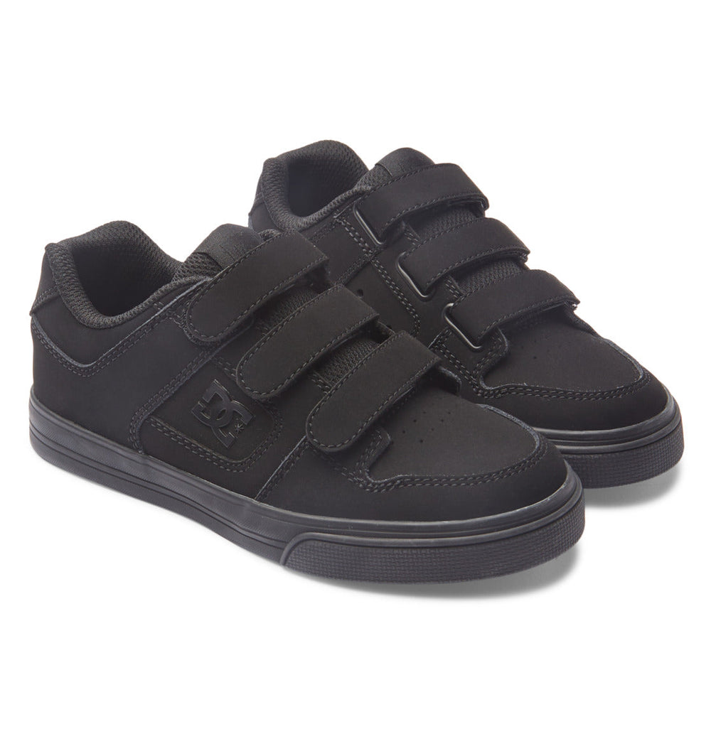 Pure Velcro Shoes - Black/Black/Black | DC Shoes