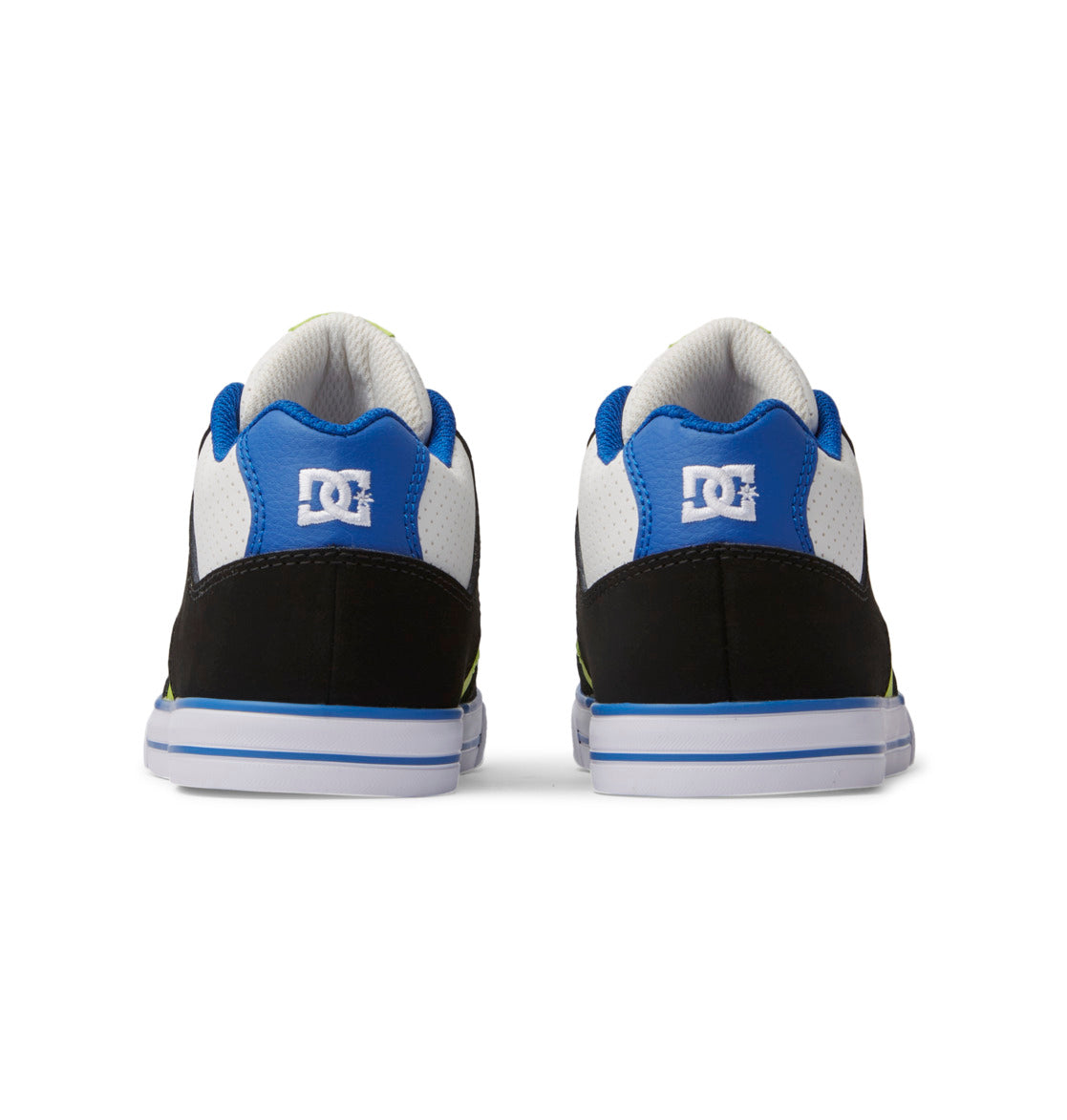 Pure MID Mid-Top Shoes - Black/Blue/Green | DC Shoes