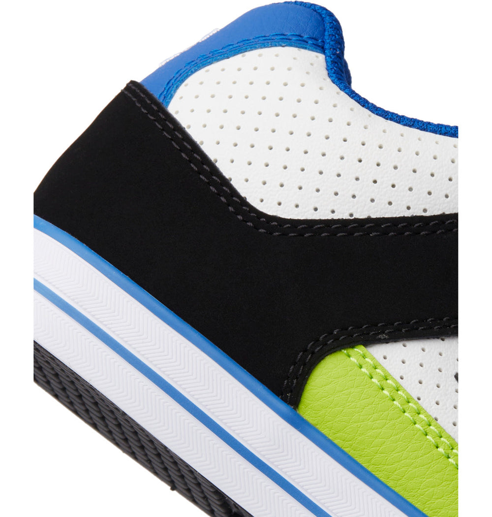 Pure MID Mid-Top Shoes - Black/Blue/Green | DC Shoes