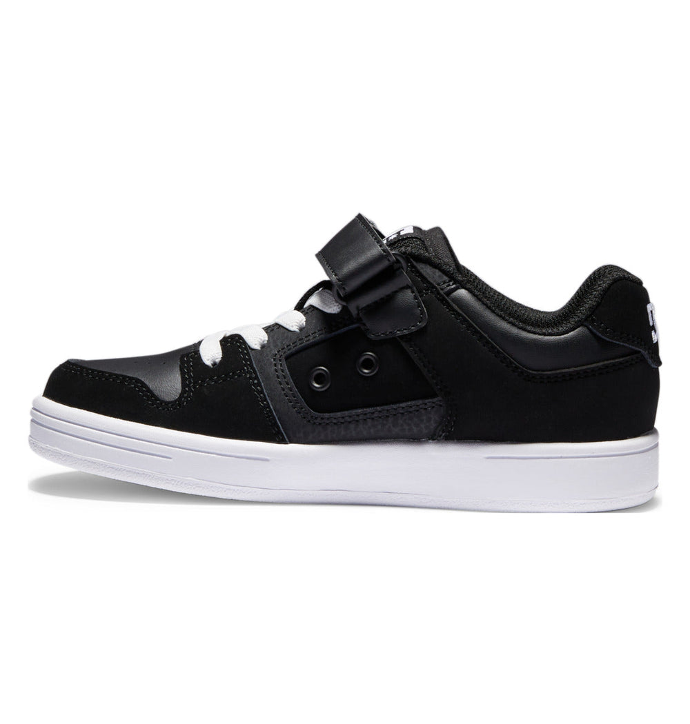 Manteca 4 Elastic Lace Shoes - Black/Black/White | DC Shoes