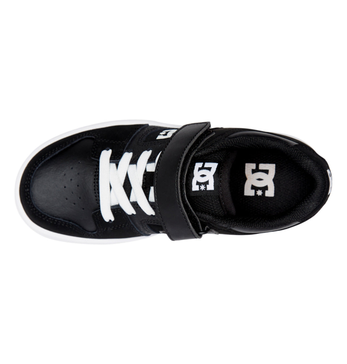 Manteca 4 Elastic Lace Shoes - Black/Black/White | DC Shoes