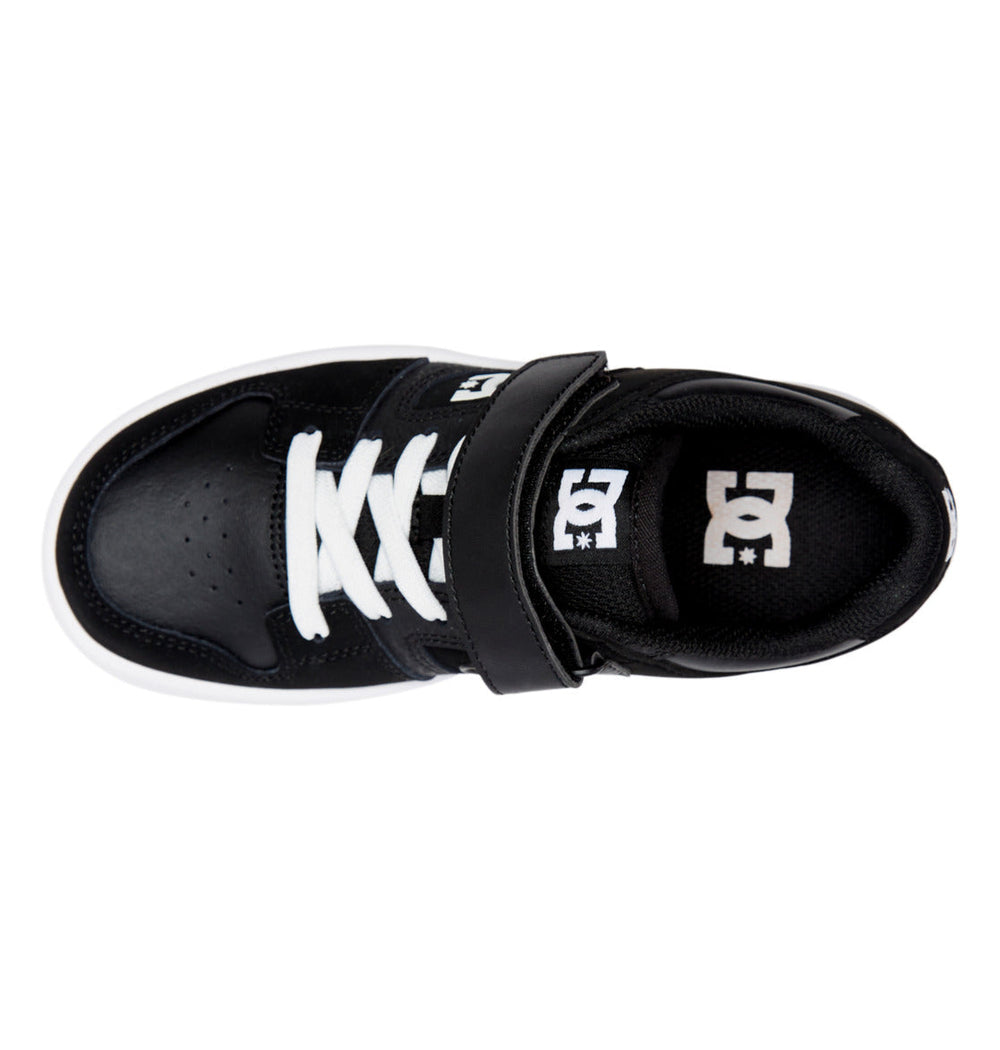 Manteca 4 Elastic Lace Shoes - Black/Black/White | DC Shoes