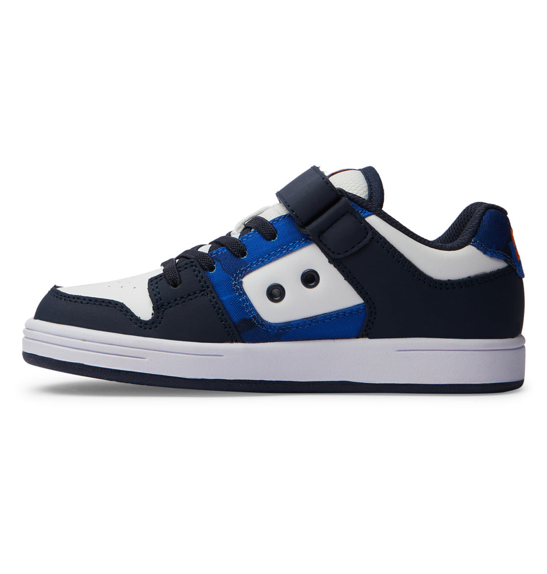 Manteca 4 Elastic Lace Shoes - Shady Blue/Orange | DC Shoes