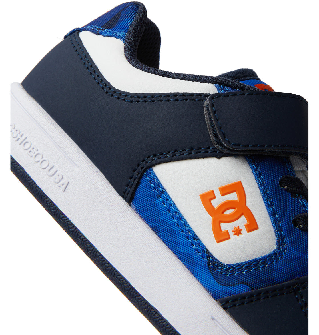 Manteca 4 Elastic Lace Shoes - Shady Blue/Orange | DC Shoes