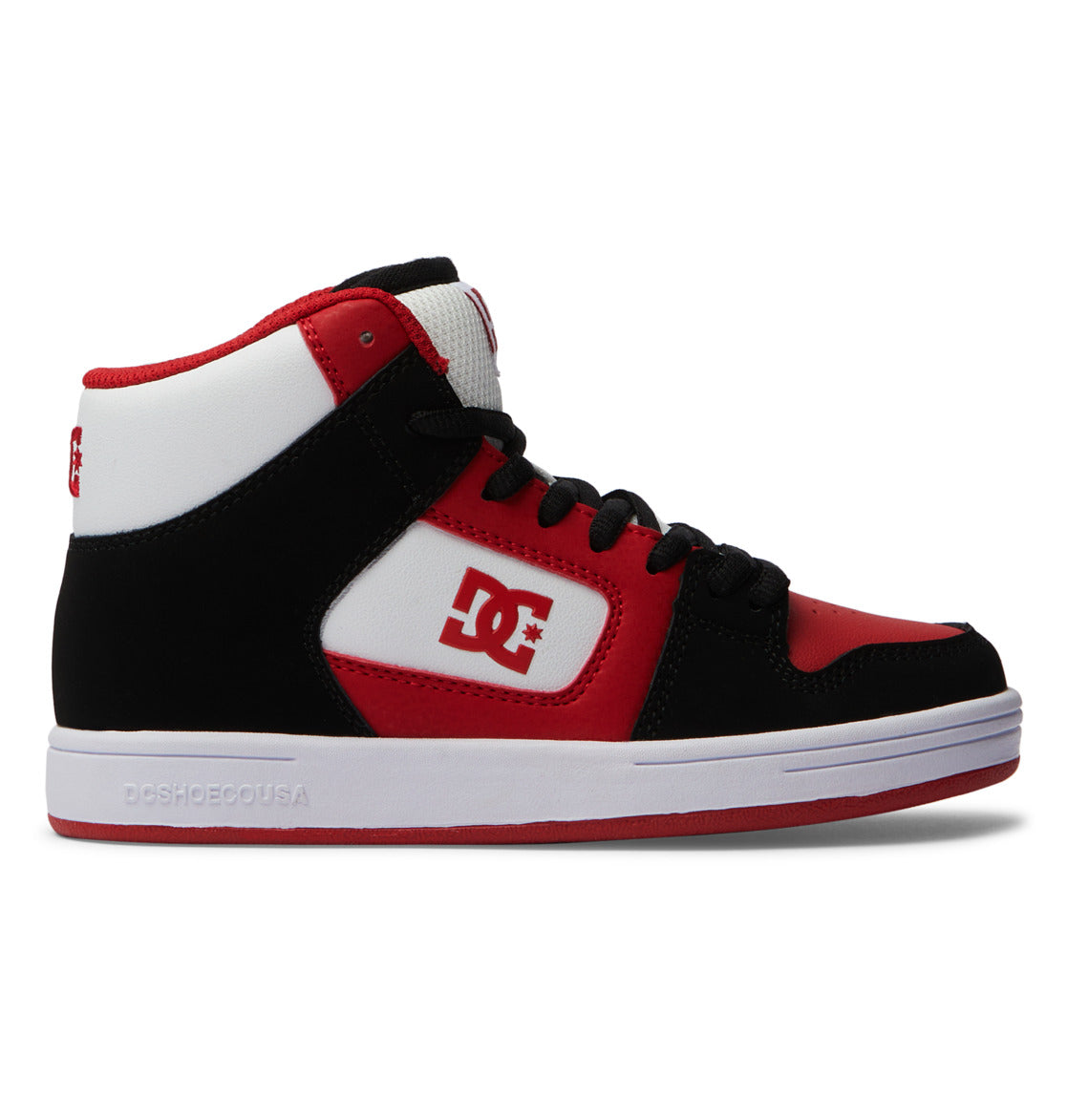 Manteca 4 HI Shoes - Black/Red | DC Shoes