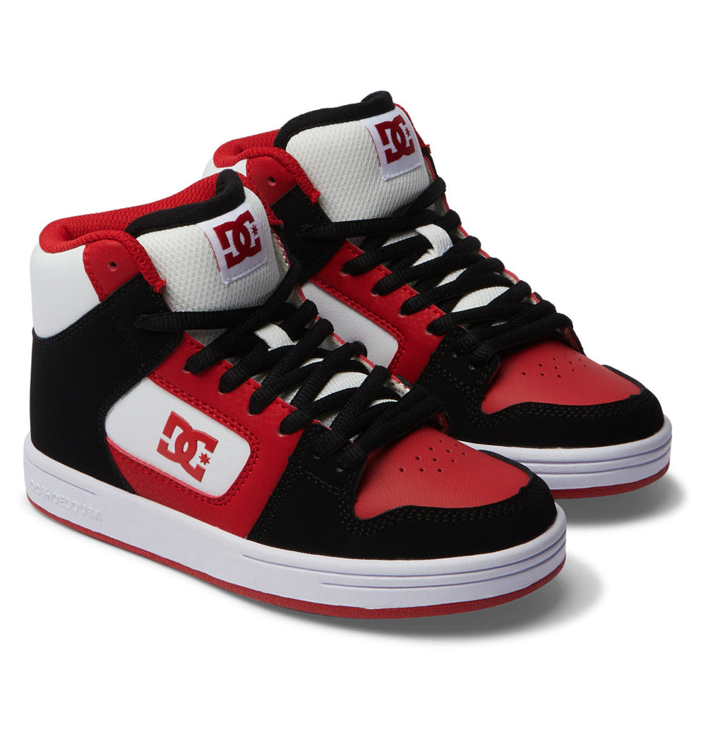 Manteca 4 HI Shoes - Black/Red | DC Shoes