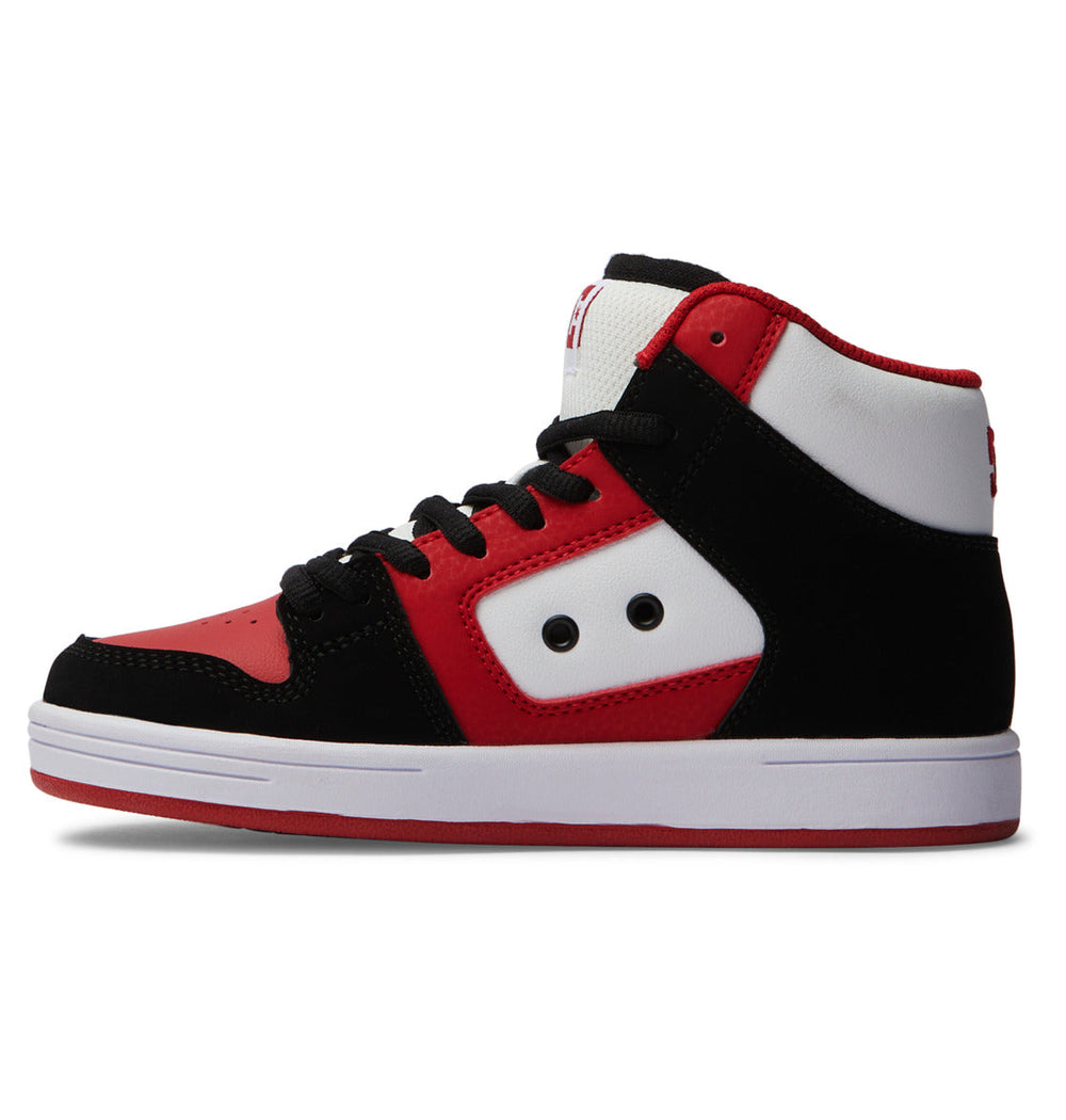 Manteca 4 HI Shoes - Black/Red | DC Shoes