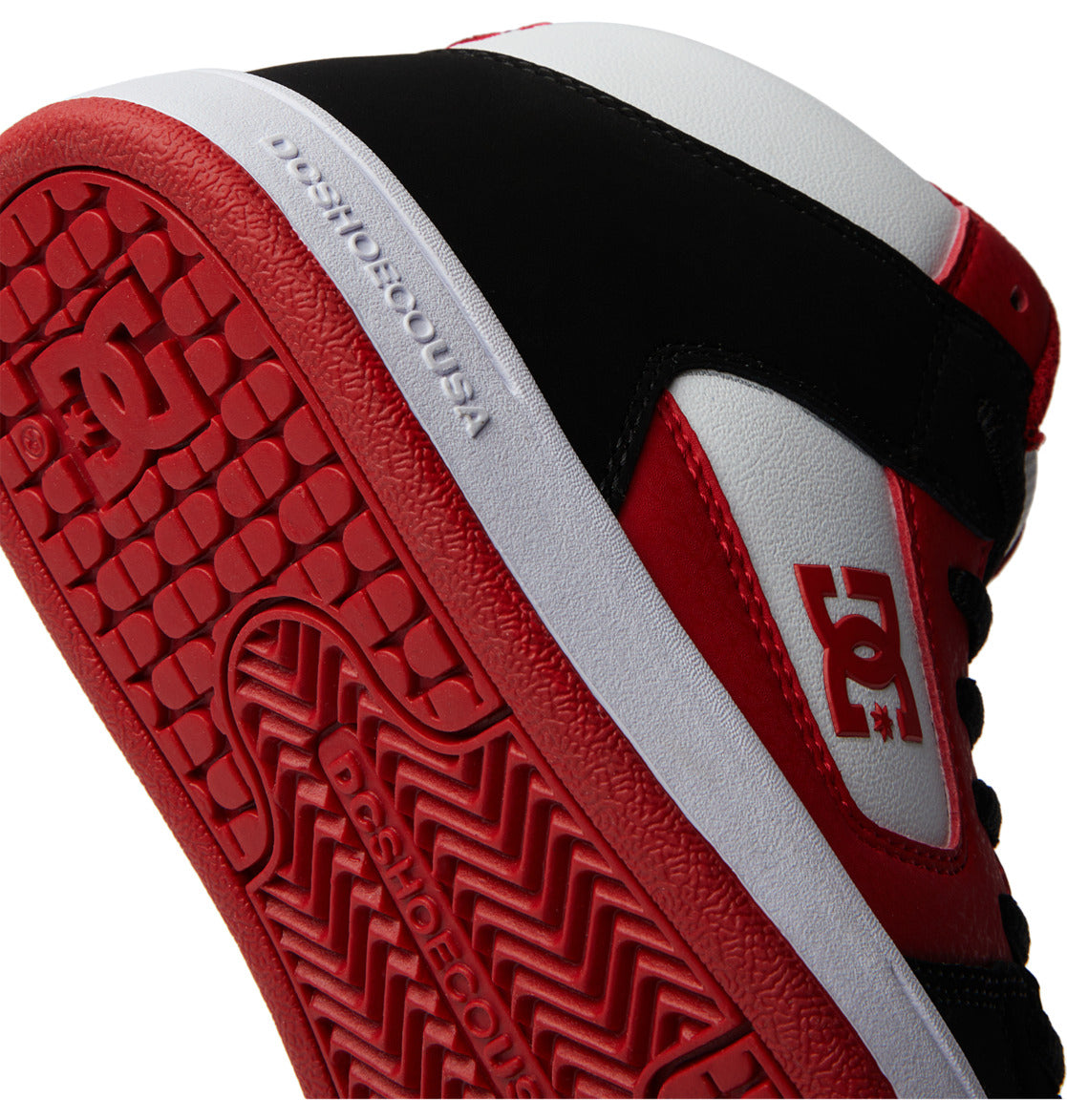 Manteca 4 HI Shoes - Black/Red | DC Shoes
