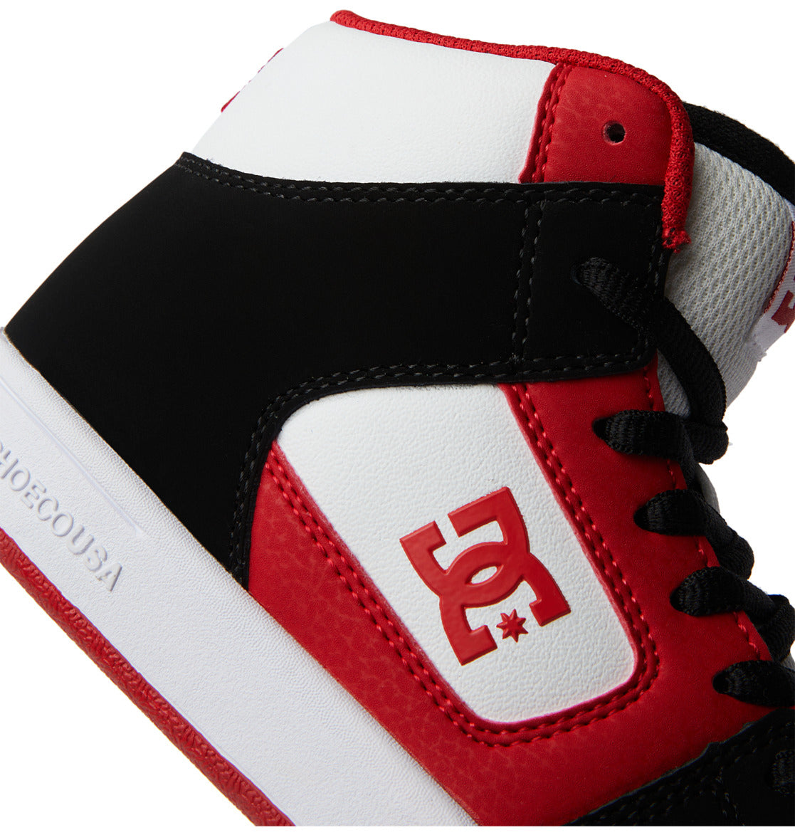 Manteca 4 HI Shoes - Black/Red | DC Shoes