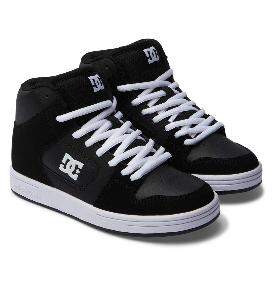 Manteca 4 HI Shoes - Black/Black/White | DC Shoes