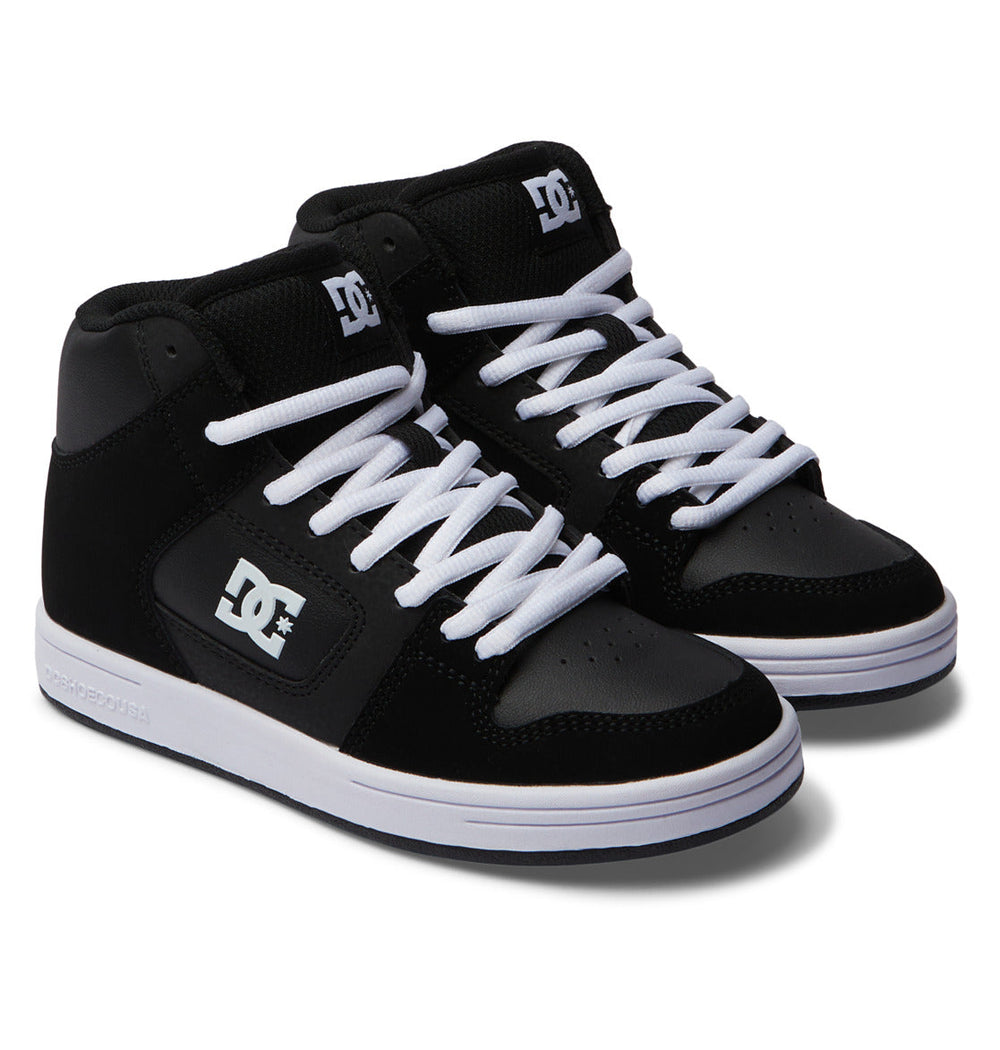 Manteca 4 HI Shoes - Black/Black/White | DC Shoes