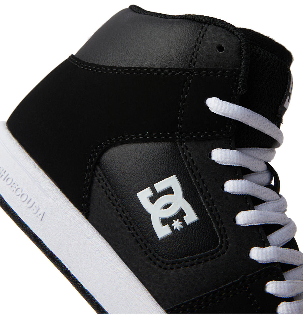 Manteca 4 HI Shoes - Black/Black/White | DC Shoes