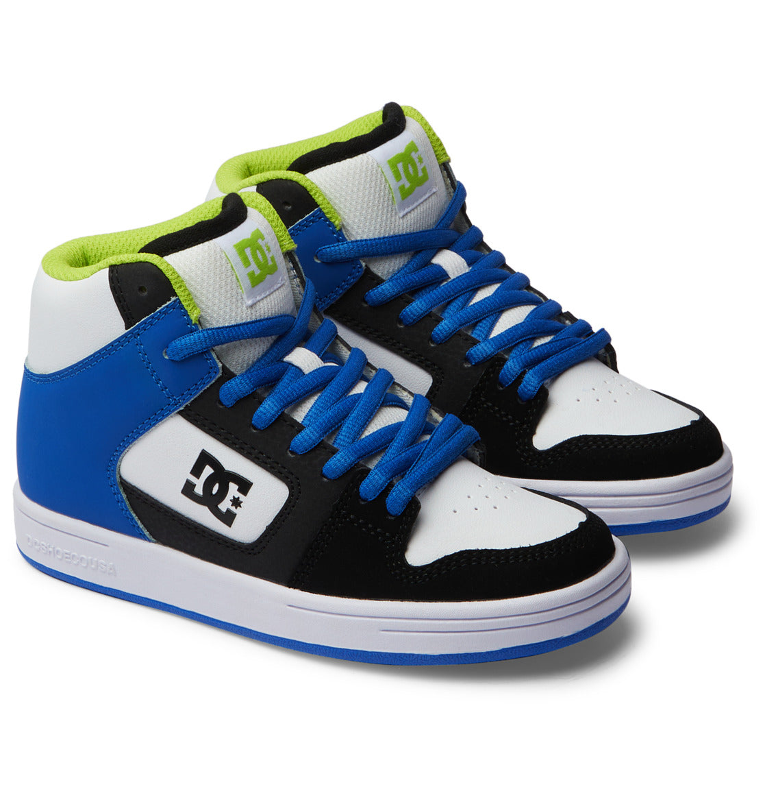 Manteca 4 HI Shoes - Black/Blue/Green | DC Shoes