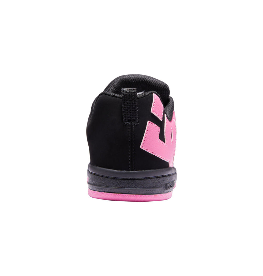 Court Graffik Shoes - Black/Pink | DC Shoes
