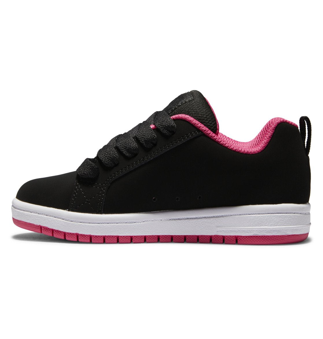 Court Graffik Shoes - Black/Pink Stencil | DC Shoes