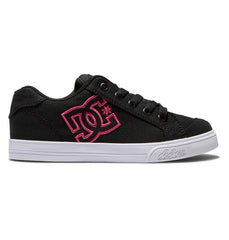 Chelsea Shoes - Black/Pink Stencil | DC Shoes