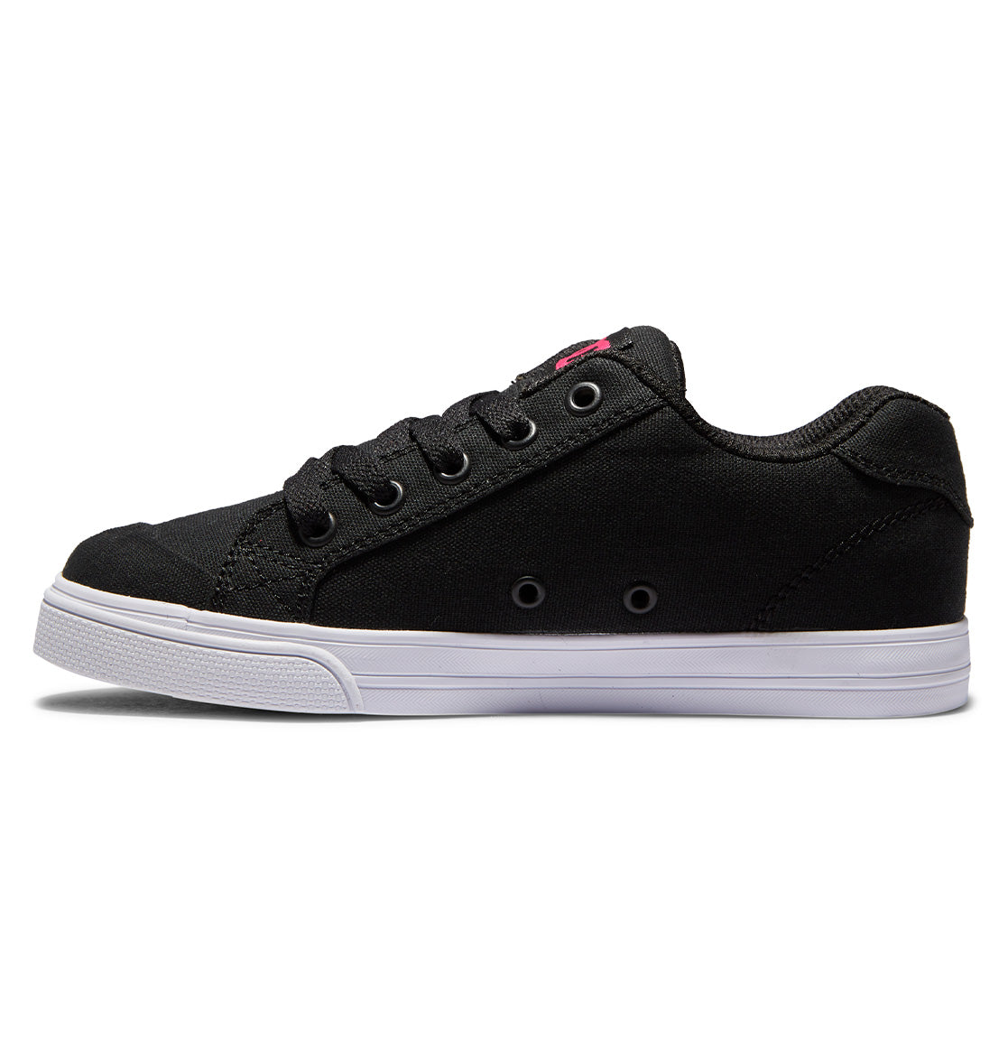 Chelsea Shoes - Black/Pink Stencil | DC Shoes