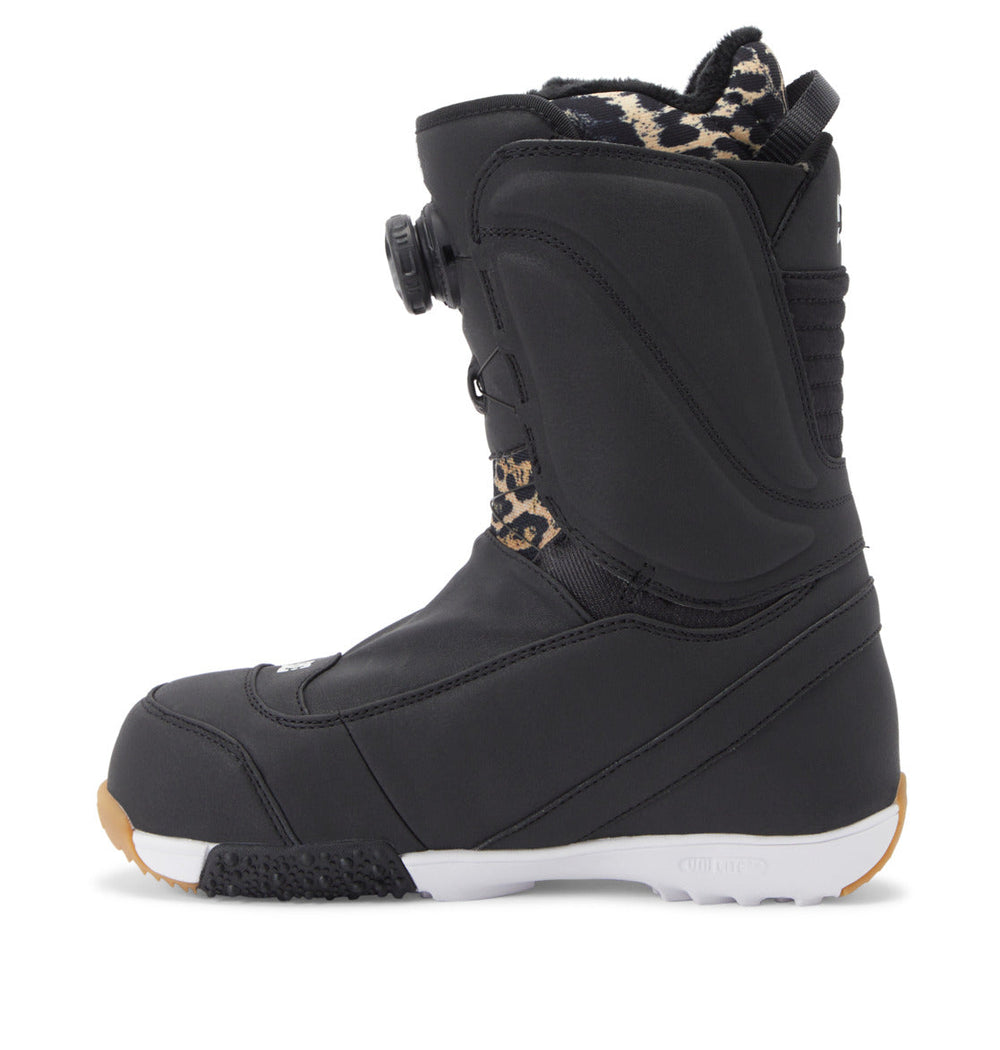 Mora BOA® Snowboard Boots - Black/Leopard | DC Shoes