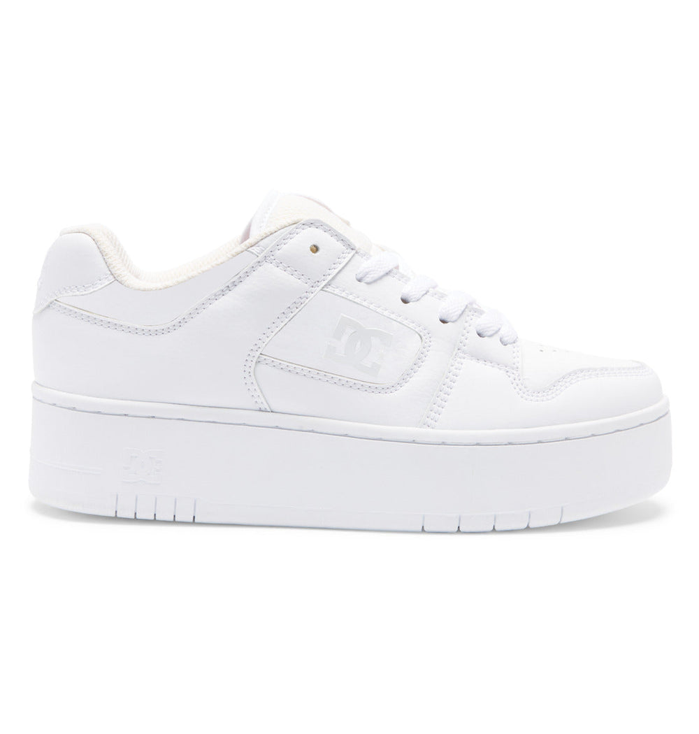 Manteca 4 Platform Shoes - White/White | DC Shoes