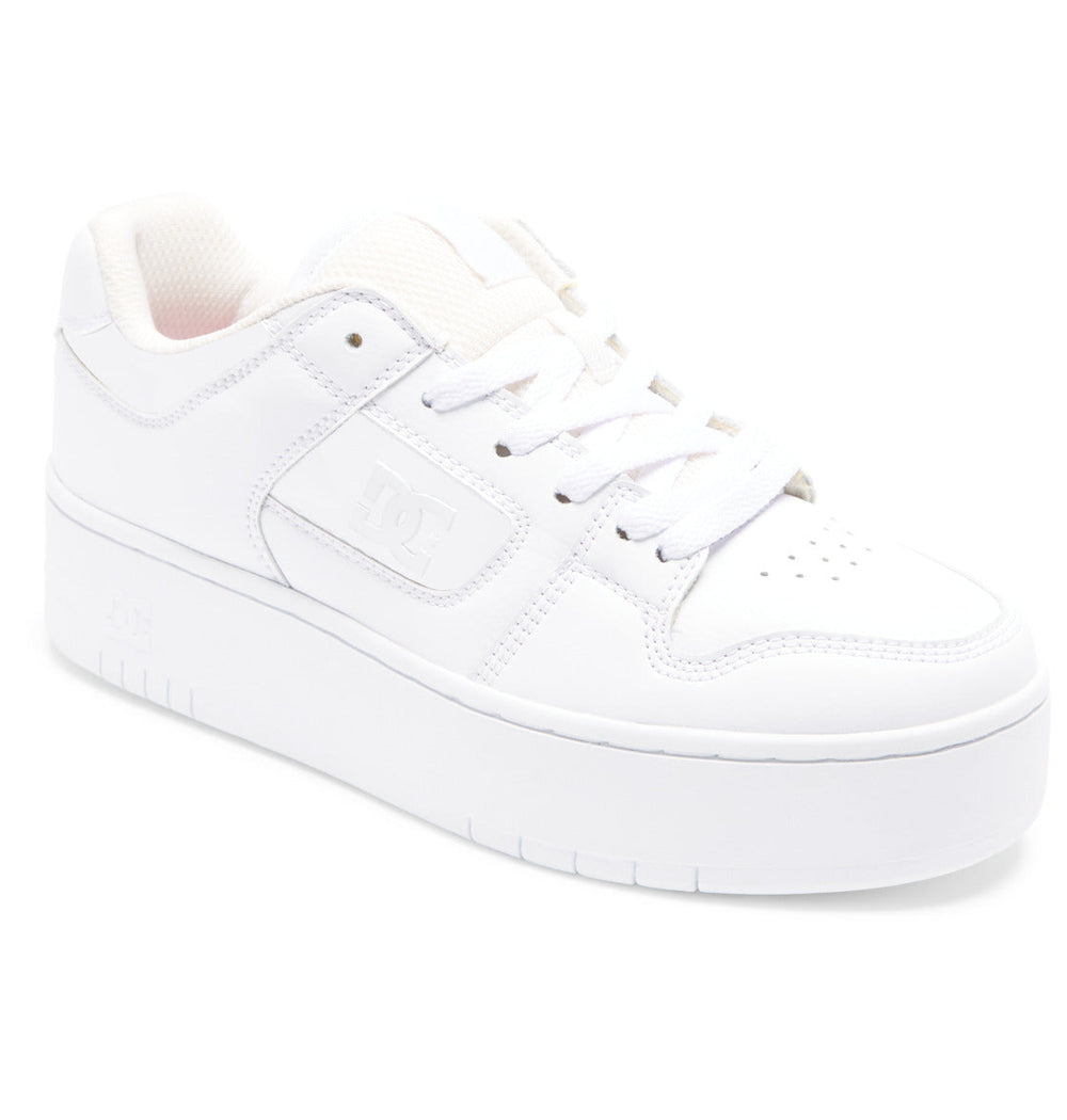 Manteca 4 Platform Shoes - White/White | DC Shoes
