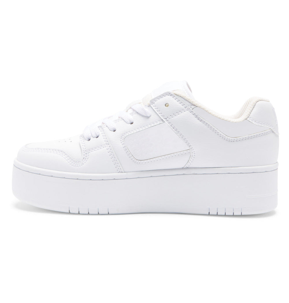 Manteca 4 Platform Shoes - White/White | DC Shoes