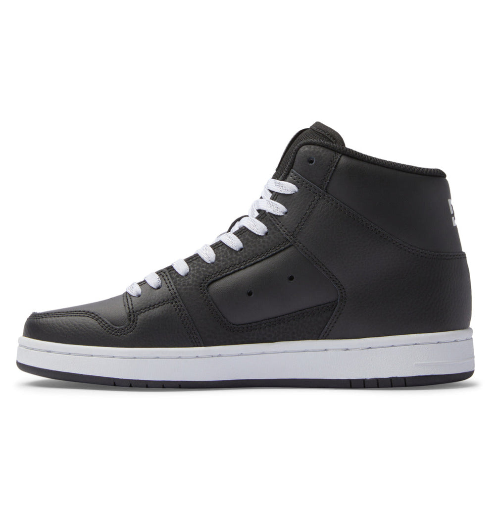 Manteca 4 Hi High-Top Shoes - Black/Silver | DC Shoes