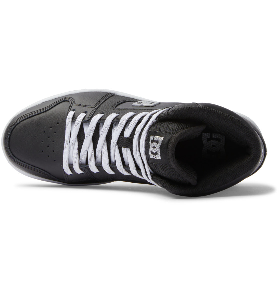 Manteca 4 Hi High-Top Shoes - Black/Silver | DC Shoes