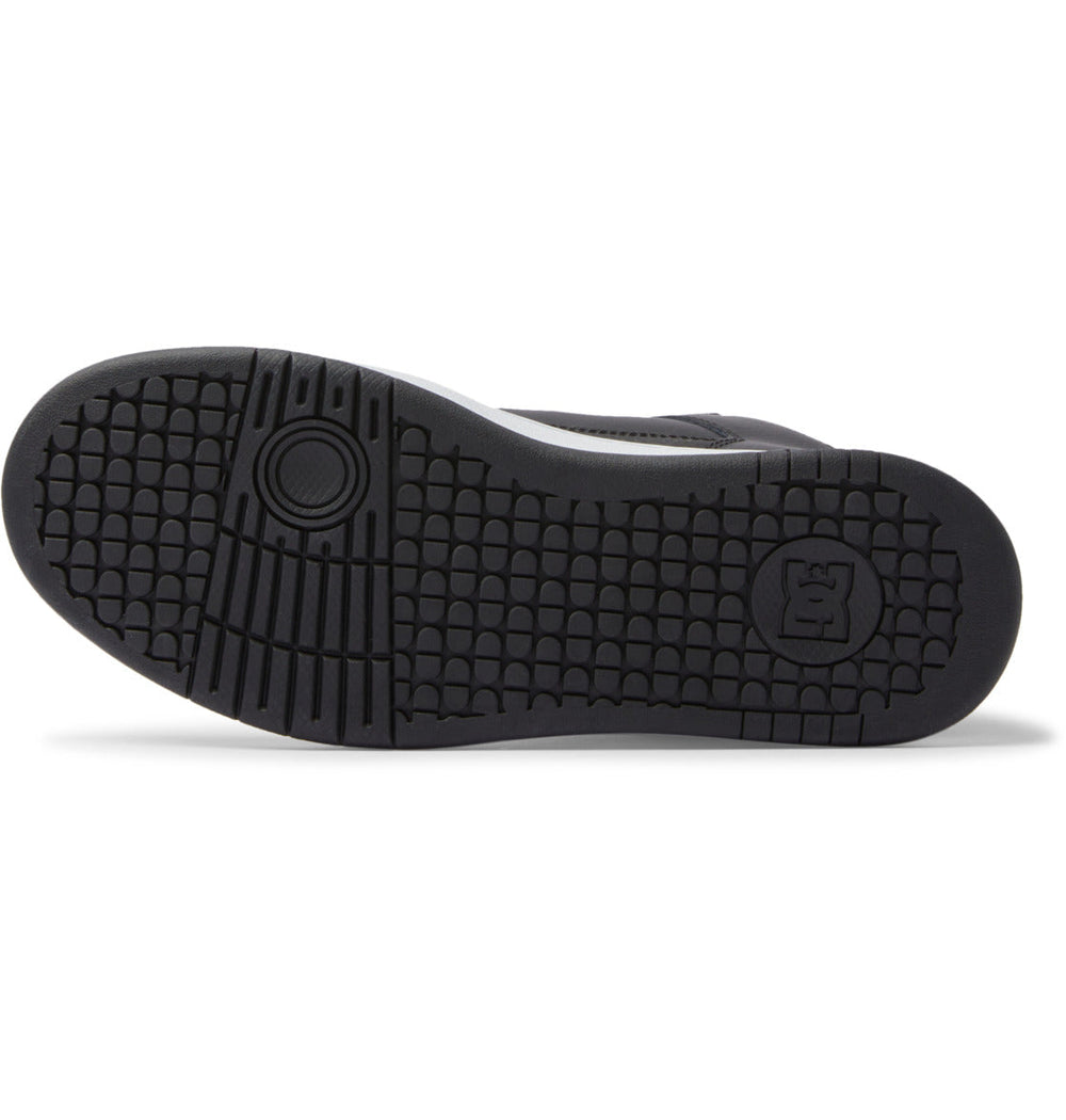 Manteca 4 Hi High-Top Shoes - Black/Silver | DC Shoes